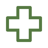 Icon of a health cross
